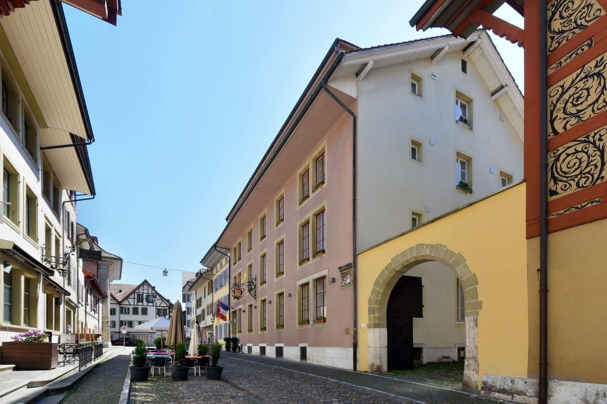 Hotel Engel Zofingen Buitenkant foto